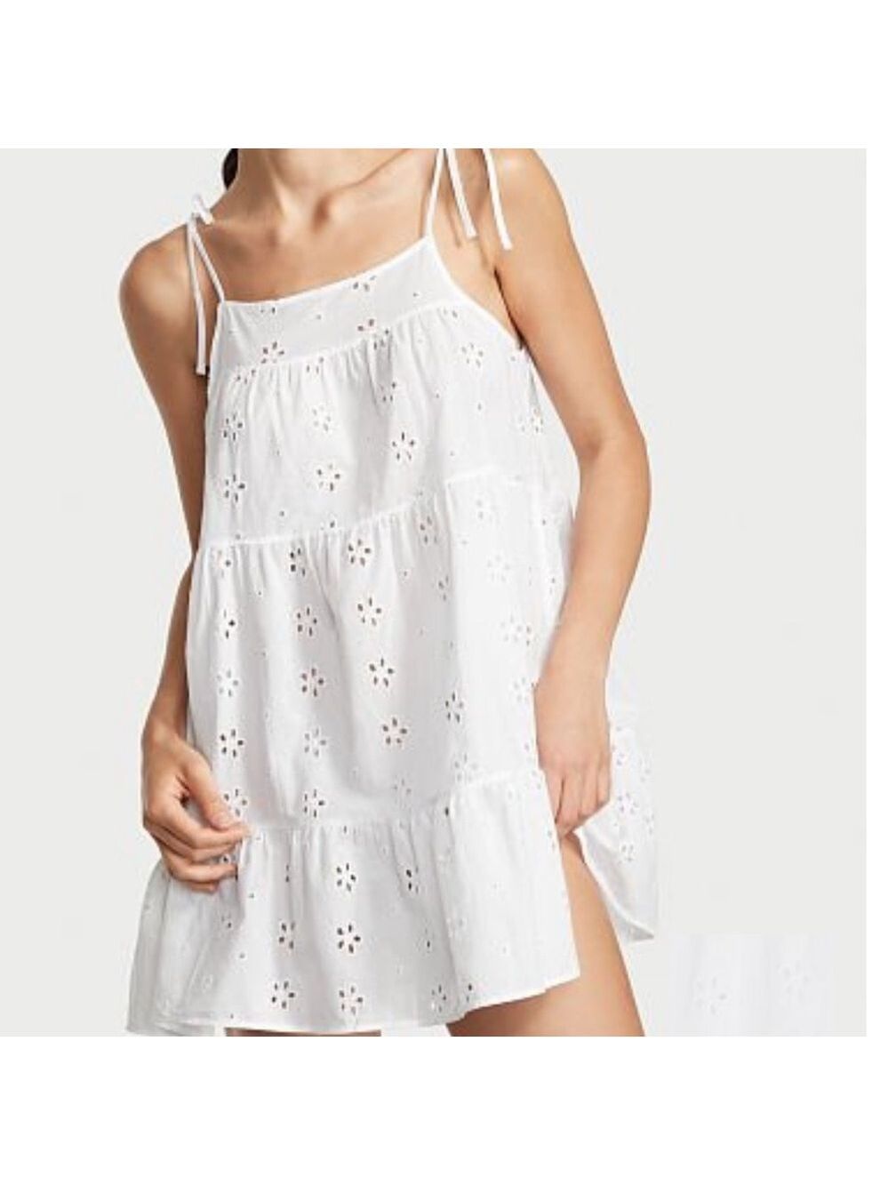 Victoria's Secret
Eyelet Mini Dress Cover-Up